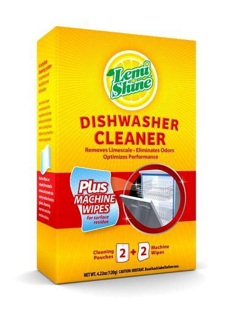 Lemi Shine Dishwasher Cleaner plus Wipes