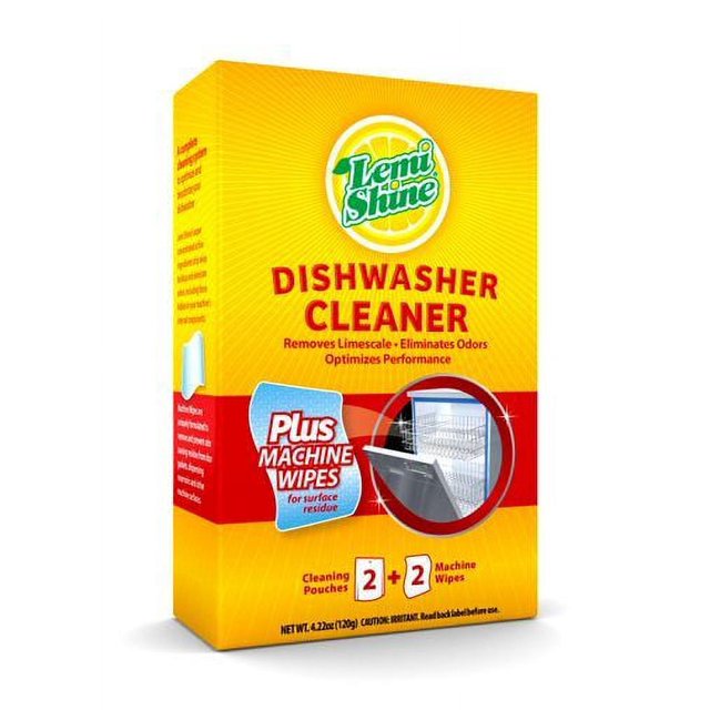 Lemi Shine Dishwasher Cleaner plus Wipes