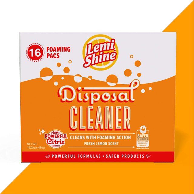 Lemi Shine Garbage Disposal Cleaner and Deodorizer Powered By Citric