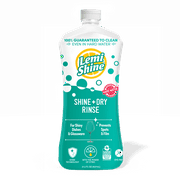 Lemi Shine Shine + Dry, Dishwasher Rinse Aid, Spotless and Streakless Shine, 21 Oz.