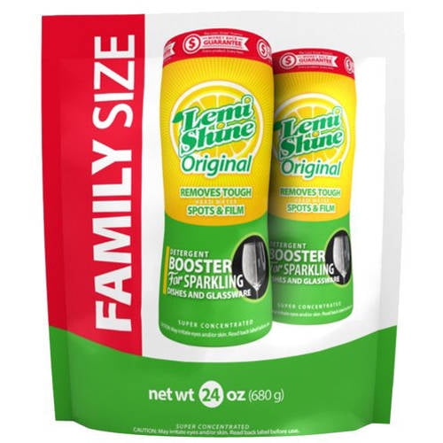 Lemi Shine Original Dish Detergent Booster Powder, 24 Oz.