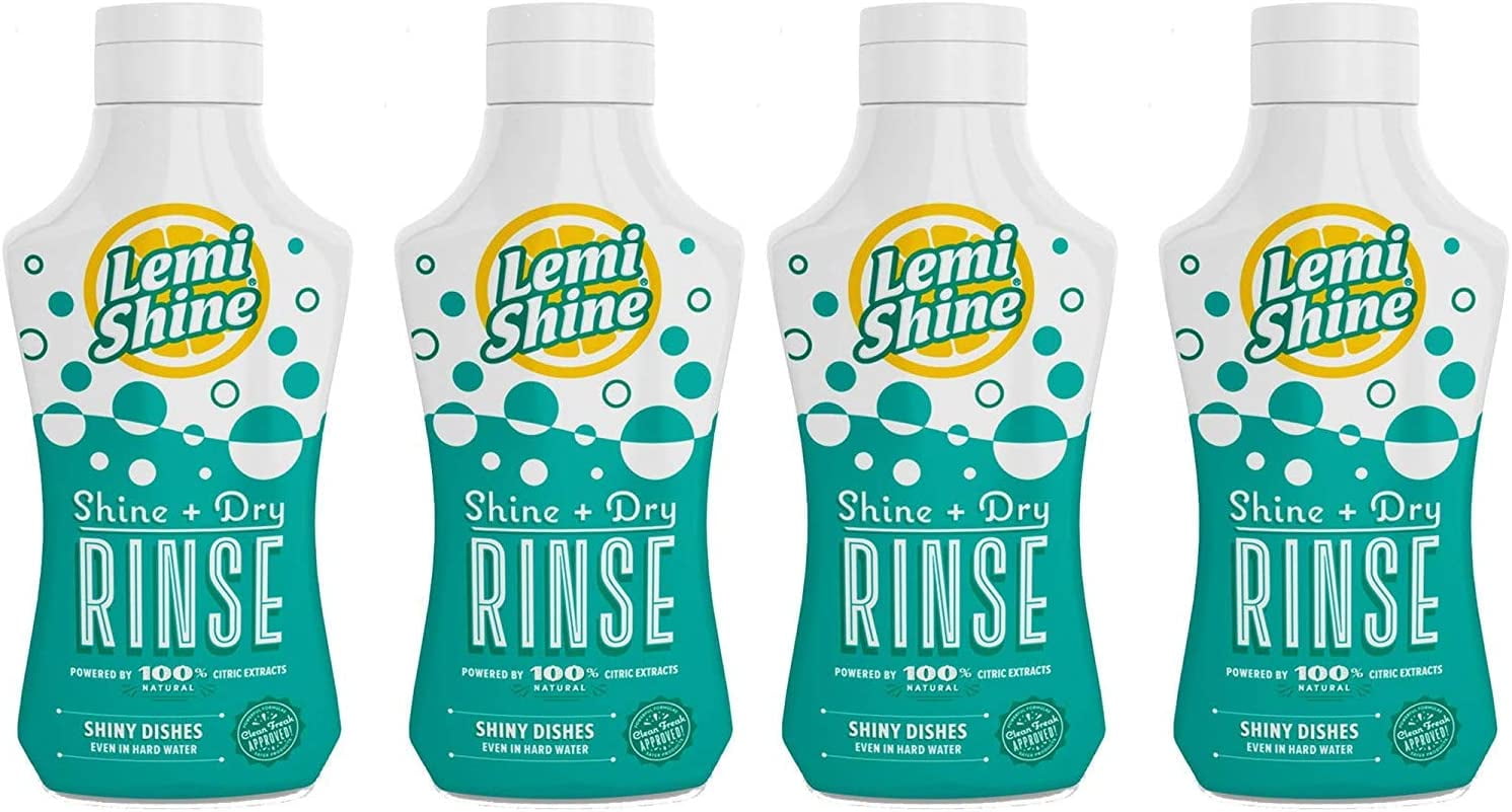 Lemi Shine, Shine + Dry Rinse, Natural Rinse Aid, Powered by 100% ...