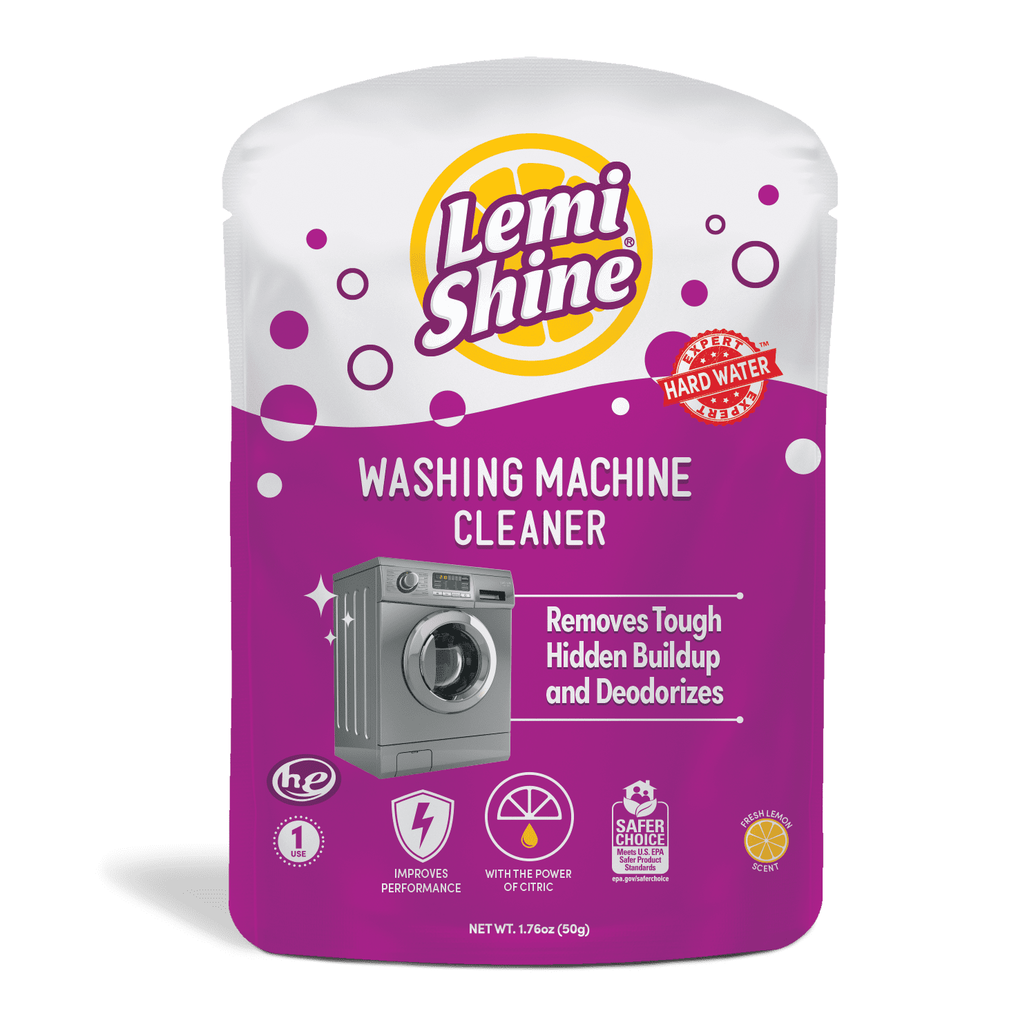 Lemi Shine Washing Machine Cleaner Single Use