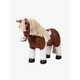 thumbnail image 1 of LeMieux Toy Pony Flash for Kids - Brown Skewbald - Soft Coat - Flexible - Pretend Play - Stuffed Animal Horse - Gift for Kids - Suitable for Ages 3 Years +, 1 of 4