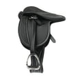 thumbnail image 1 of LeMieux Toy Pony Saddle - Black - Fine Grain Leather - Suitable for Ages 8 Years +, 1 of 4