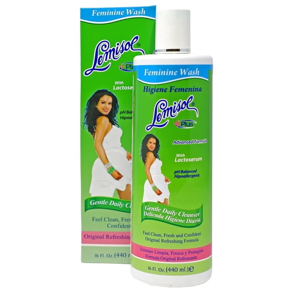 Lemisol Feminine Wash Plus Gentle Daily Cleanser, 16 fl oz