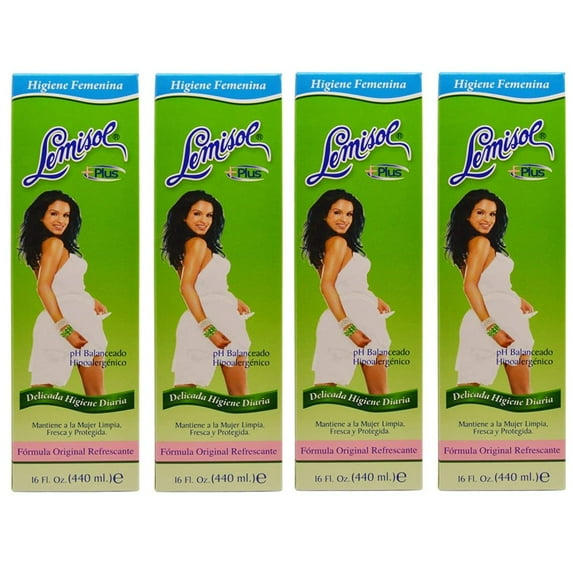 Lemisol Plus Feminine Wash 16 oz (Pack of 4)
