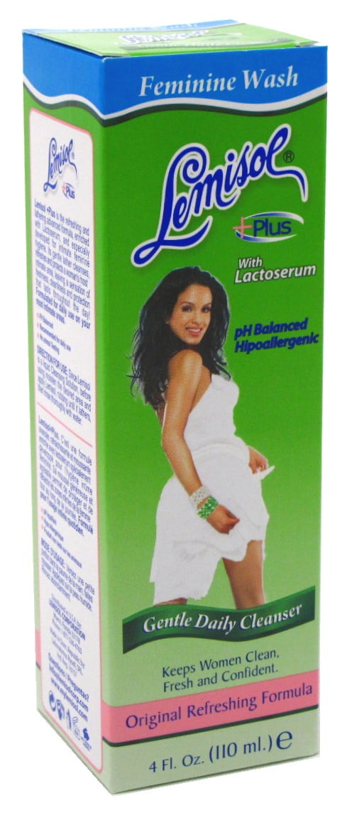 Lemisol Plus Feminine Wash Gentle Daily Cleanser 4oz (Pack of 3)