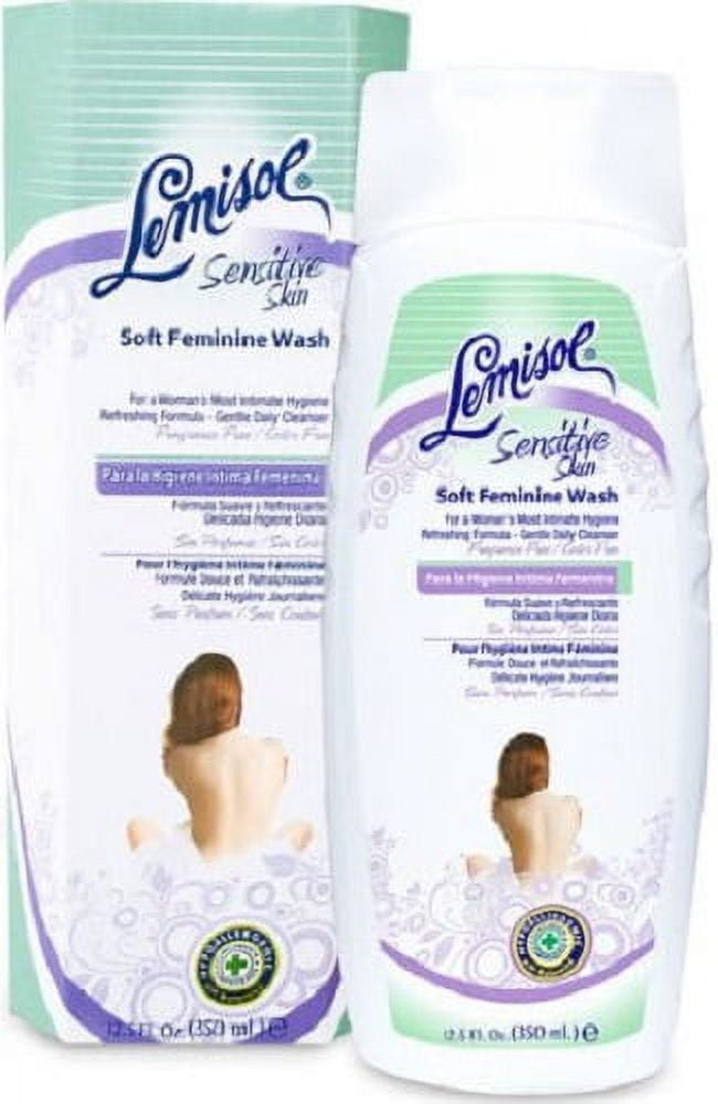 Lemisol Sensitive Skin Soft Feminine Wash, 12.5 Ounce