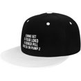 Lemme Get A Four A Boner Pill, and 6 On Pump 2 Flat Bill Baseball Caps