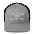 thumbnail image 1 of Lemme Get Trucker Cap (Heather/ Black), 1 of 1