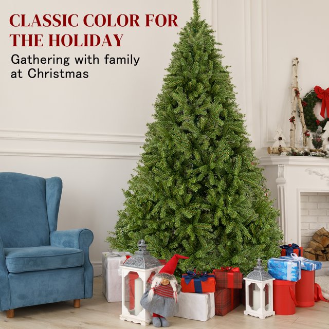 LemoHome 7.5FT Artificial Christmas Tree W/ 1450 Tips, Holiday Xmas