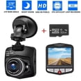 thumbnail image 1 of LemoHome 2.4in Full HD 1080P Dash Cam Car DVR Front or Rear Camera Night Vision G-sensor, 1 of 8