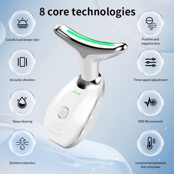 Lemohome Beauty Device Reduce Neck Wrinkles Neck Care Massage Remove Wrinkles