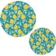thumbnail image 1 of Lemon 2 Pack Pot Holders Trivets, Heat Resistant Hot Pads for Kitchen Table Decoration Trivets for Hot Dishes/Pot/Bowl/Teapot/Hot Pot Holders, 7" + 9.45", 1 of 7