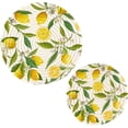 thumbnail image 1 of Lemon 2 Pack Pot Holders Trivets, Heat Resistant Hot Pads for Kitchen Table Decoration Trivets for Hot Dishes/Pot/Bowl/Teapot/Hot Pot Holders, 7" + 9.45", 1 of 7
