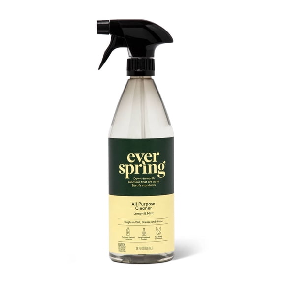 Lemon & Mint All Purpose Cleaner - 28 fl oz - Everspring