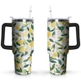 thumbnail image 1 of Lemon 40 OZ Tumbler Cup with Lid and Straw Gifts for Mom Friend Sister Grandma, 1 of 1