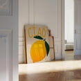 thumbnail image 1 of Lemon Art Poster Fruit Ciao Wall Trendy Kitchen Decor Yellow Dining Room Design1 Poster, Unframed Size 8x12, 1 of 4