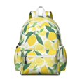 thumbnail image 1 of Lemon Backpack for School,Cute School Bag,Schoolbag with Adjustable Shoulder Straps & Padded Back,13.4"x11"x4.7", 1 of 6