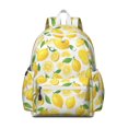 thumbnail image 1 of Lemon Backpack for School,Cute School Bag,Schoolbag with Adjustable Shoulder Straps & Padded Back,13.4"x11"x4.7", 1 of 6