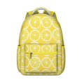 thumbnail image 1 of Lemon Backpack for School,Cute School Bag,Schoolbag with Adjustable Shoulder Straps & Padded Back,15.3"x11"x7.1"., 1 of 6