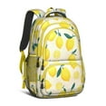 thumbnail image 1 of Lemon Backpack for School,Cute School Bag,Schoolbag with Adjustable Shoulder Straps & Padded Back,16.9 Inch, 1 of 5