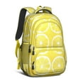 thumbnail image 1 of Lemon Backpack for School,Cute School Bag,Schoolbag with Adjustable Shoulder Straps & Padded Back,16.9 Inch, 1 of 5