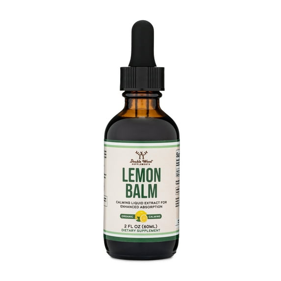 Lemon Balm Drops, Supports Anxiety & Stress, 60 mL, Double Wood Supplements