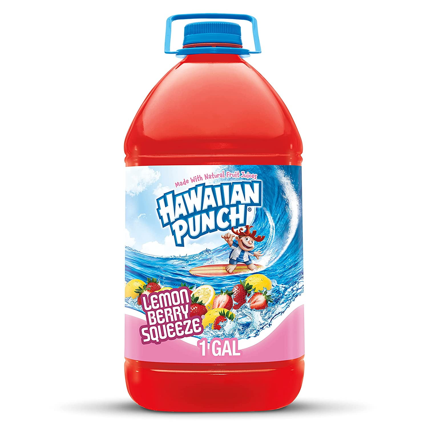 Lemon Berry Squeeze Fruit Juice Drink, 1 Gal Bottle(Pack of 4