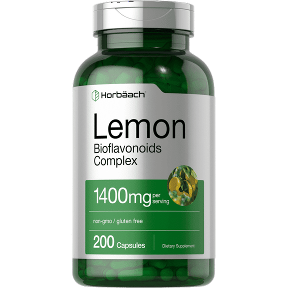Lemon Bioflavonoids Complex 1400 mg | 200 Capsules | by Horbaach