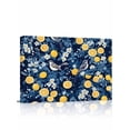thumbnail image 1 of Lemon Bird Wall Art for Living Room,Canvas Picture Wall Decor for Bathroom Bedroom,Blue Yellow Pastoral Flowers Plant Summer Painting Artwork for Office Kitchen Hallway Dining Room Home Decor 24"x32", 1 of 8