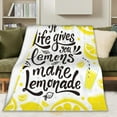 thumbnail image 1 of Lemon Blanket Funny Cute Throw Blanket Gifts for Women Soft Lightweight Throw Blanket Fuzzy Blanket for Sofa Couch Bed Room Lemon Decor 50"X60", 1 of 6