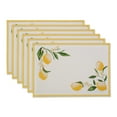 thumbnail image 1 of Lemon Bliss Kitchen Textiles, 13x19", Lemon Bliss, 6 Pieces, 1 of 3