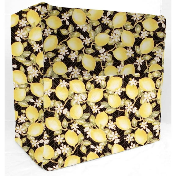 Lemon Blossoms Bread Machine Cover by Penny's Needful Things (All Lemon Blossoms)