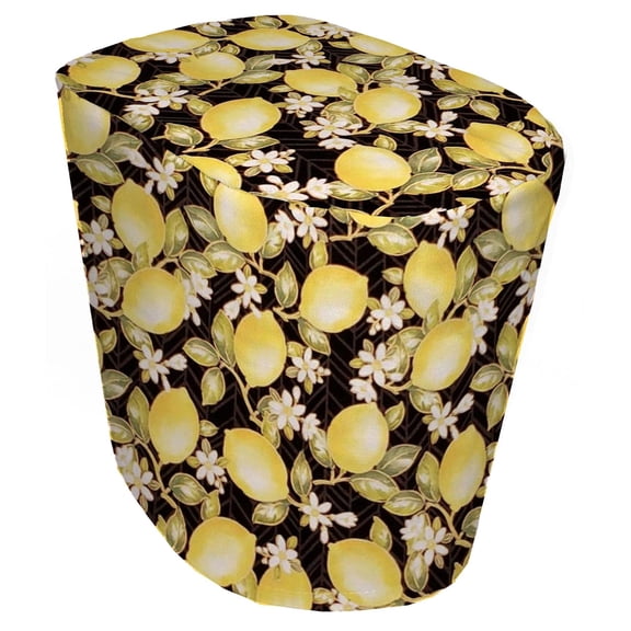 Lemon Blossoms Cover Compatible with Keurig Coffee Maker by Penny's Needful Things (K-Mini/Plus)