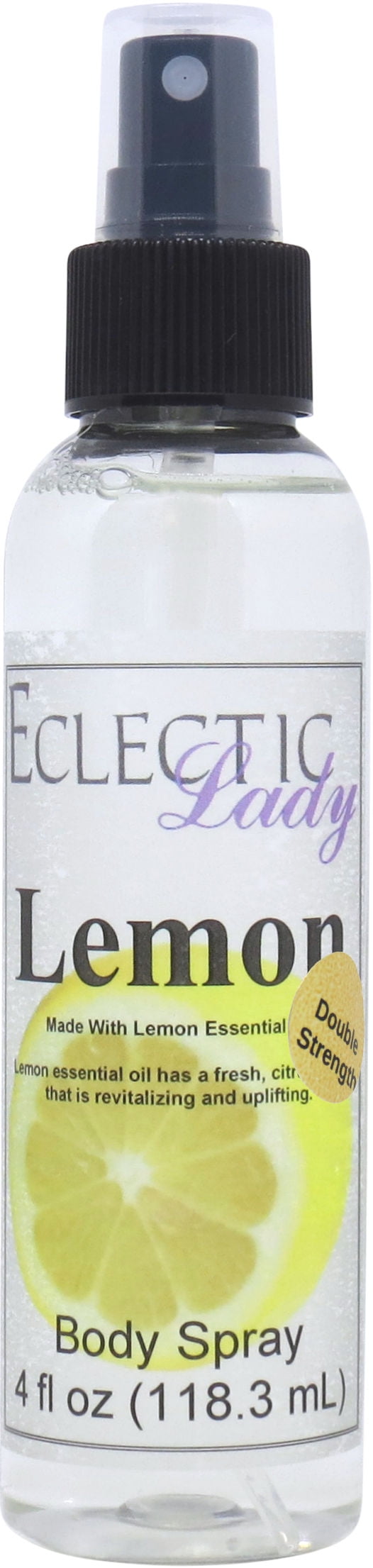 Lemon Body Spray, Eclectic Lady, Hydrating Mist, Unisex (Double ...