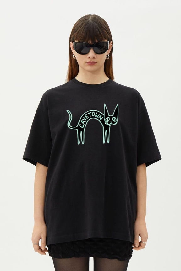 Lemon Boy Cavetown Cat Indie Pop Music Ukulele Boy T-Shirt, for men & women, up to size 5XL