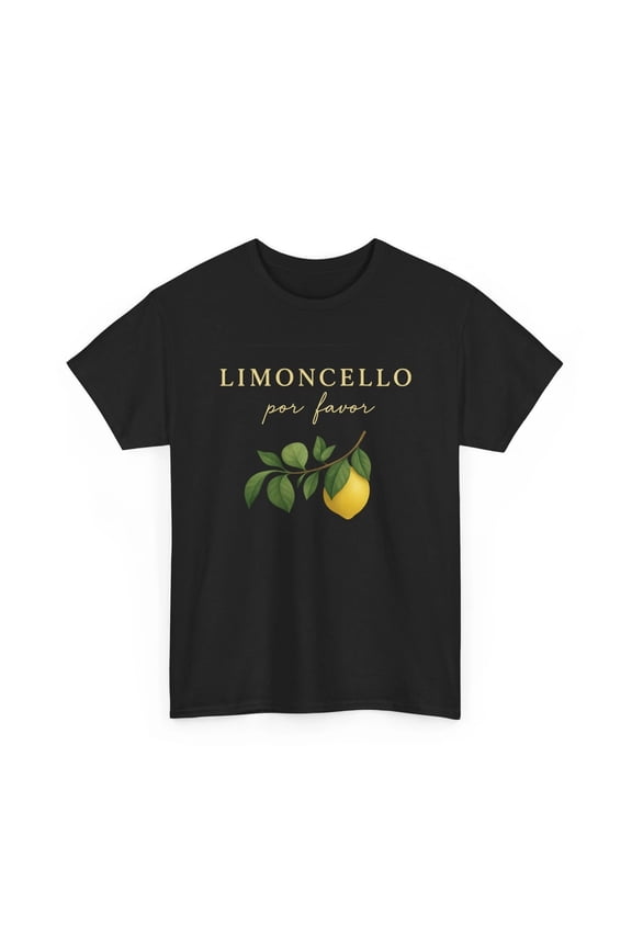 Lemon Cello Por Favor T-Shirt Women's Tee Shirts Fruit Sexy Summer Clothes Italy