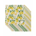 thumbnail image 1 of Lemon Cloth Napkins Set of 8 Reusable Dinner Napkins, Farmhouse Fruit Rustic Country Summer Plant Cocktail Napkin Washable Table Napkins for Wedding/Holiday Party/Baby Shower 20"x20", 1 of 7