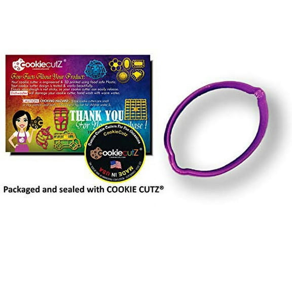 Lemon Cookie Cutter (3 INCH)- Fast Shipping - Sharp Edges - Exceptional Quality