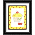 thumbnail image 1 of Lemon Cupcake 2x Matted 15x18 Black Ornate Framed Art Print by Serena Bowman, 1 of 2