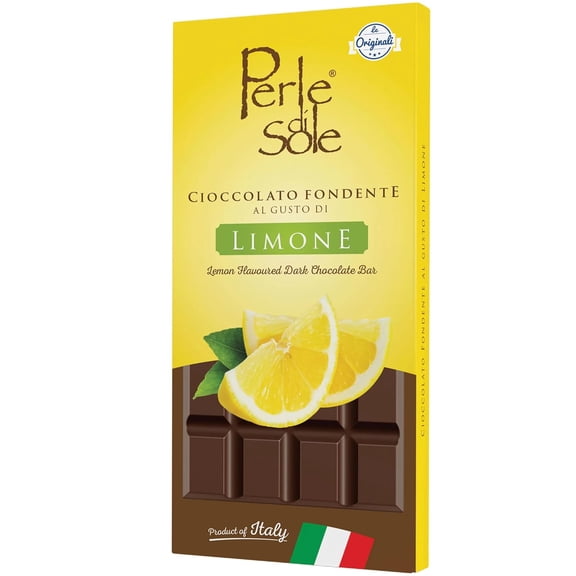 Lemon Dark Italian Chocolate Bar