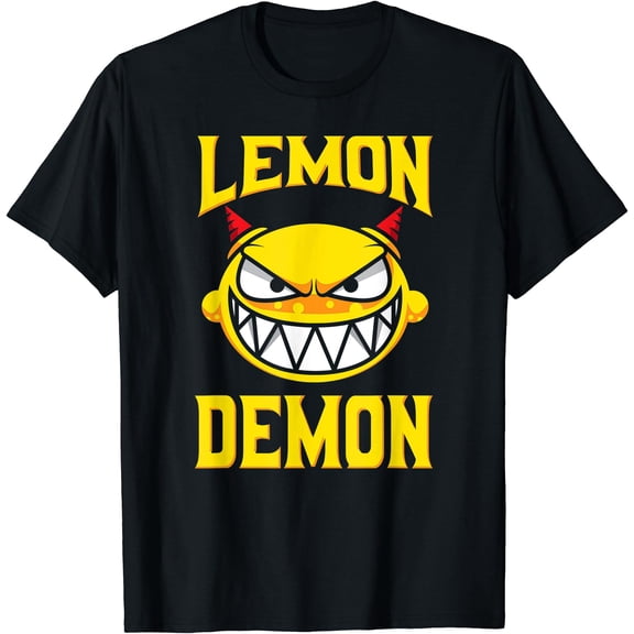 Lemon Demon Funny Lemon Fruit Juice Quote Lemonade T-Shirt
