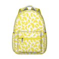 thumbnail image 1 of Lemon Drizzle Backpack - Stylish School Bookbag with Laptop Compartment, Roomy Design for Textbooks & Supplies, Lightweight Citrus Gift, 1 of 6