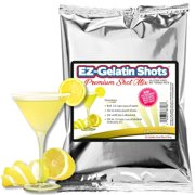 Lemon Drop Jello Shot Mix 6.78 oz - Premium Gluten-Free, Easy to Make and Tasty EZ Gelatin Mix for Jello Shots