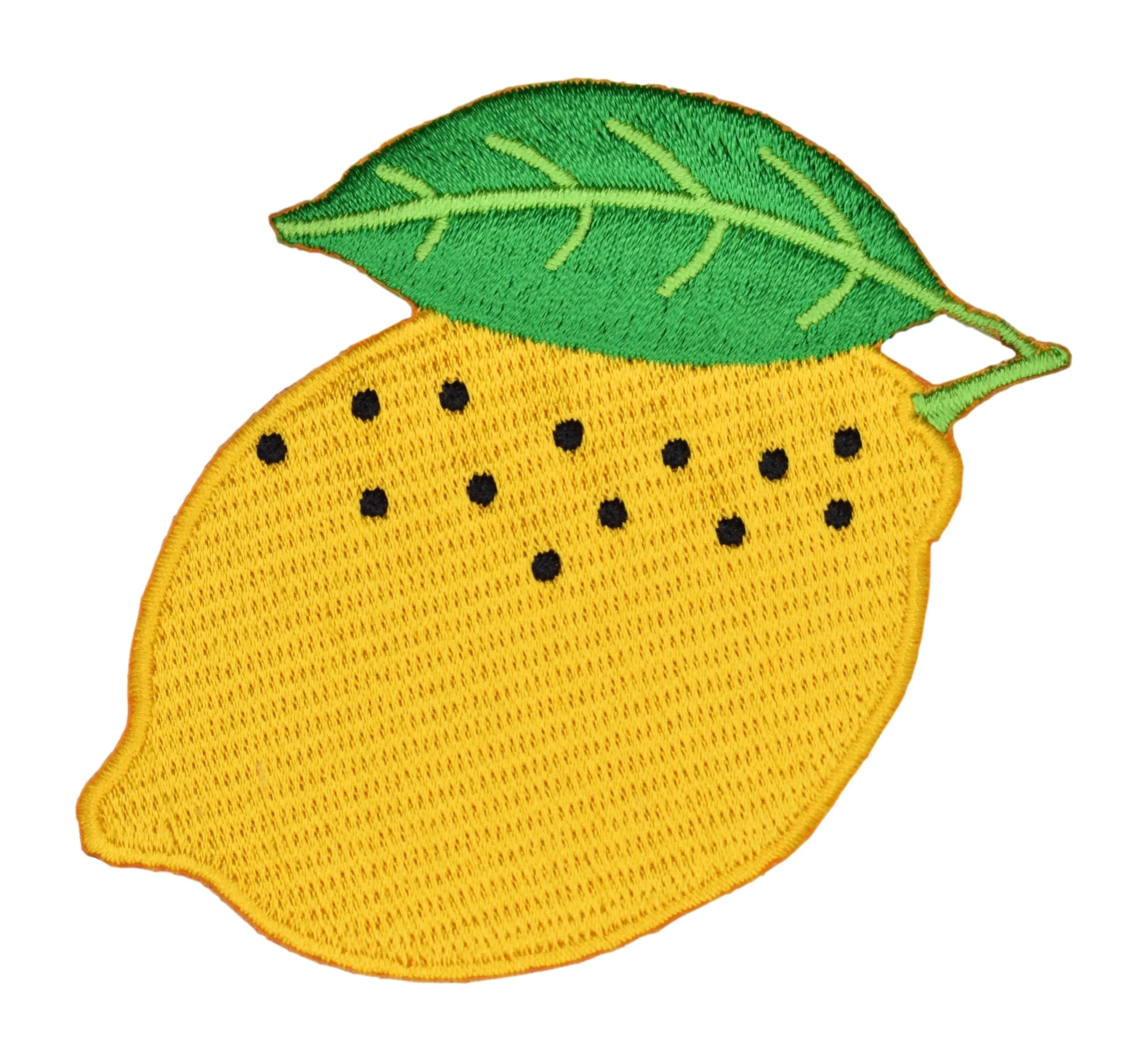 Lemon Embroidered Iron-on Patch - Walmart.com