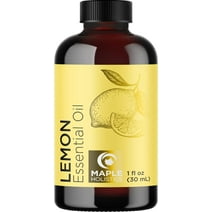 Lemon Essential Oil Aromatherapy Oil for Diffuser - Maple Holistics Lemon Essential Oil Blends for Skin and Nails - Scented Essential Oils for Diffusers 1 fl oz