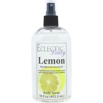 Lemon Body Spray, Eclectic Lady, Hydrating Mist, Unisex, 16 oz