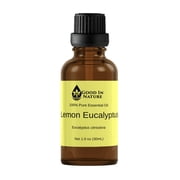 Lemon Eucalyptus Essential Oil   100% Pure & Undiluted Lemon Eucalyptus Oil for Linen Freshness, Aromatherapy, Diffuser & Home Refreshing   Good In Nature